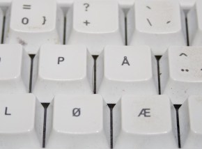 Norwegian keyboard